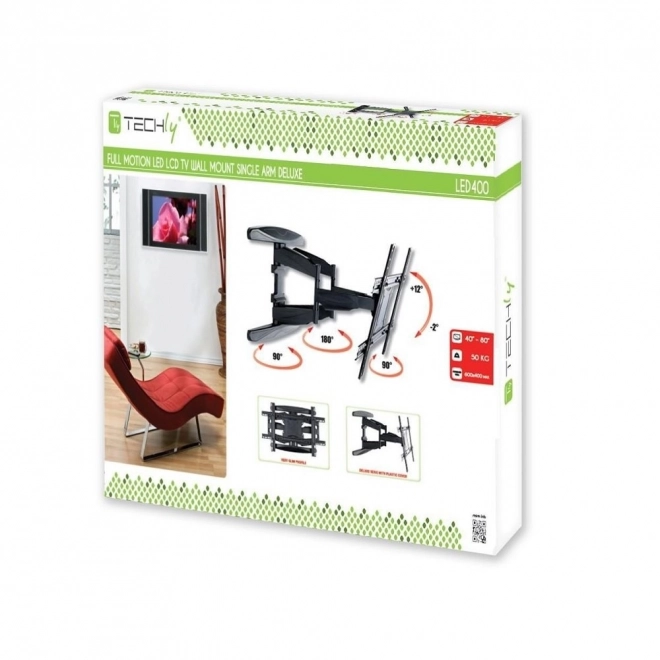 Nástěnný držák na TV LCD/LED 40-80 palců černý