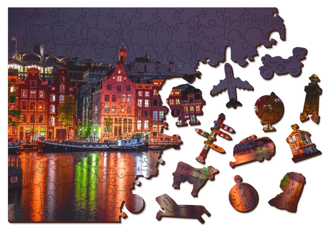 Oboustranné puzzle 2v1