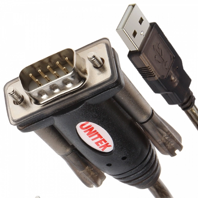 Adaptér USB- 1xRS-232 + adaptér DB9F/DB25M; Y-105A