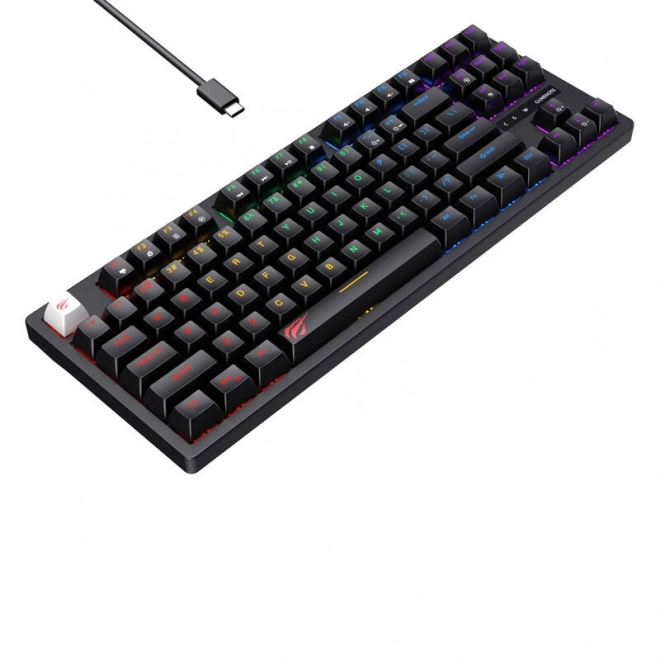 Kabelová herní klávesnice s RGB osvětlením