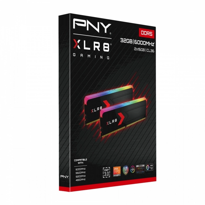 Paměťová karta PNY XLR8 Gaming EPIC-X RGB DDR5 32GB