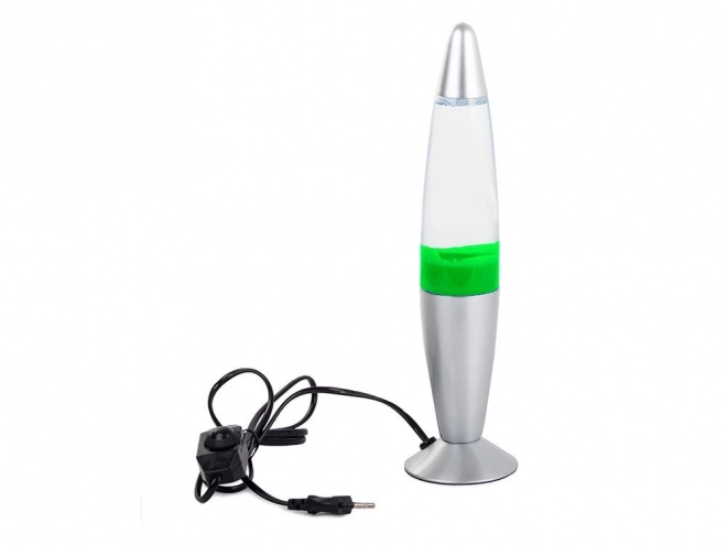 Lávová noční lampa s voskem