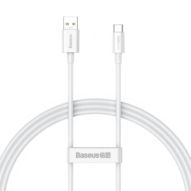 Kabel USB-C Baseus Superior 65W bílý