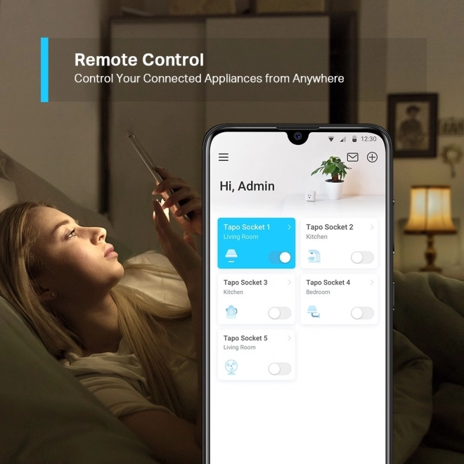 Řídicí jednotka Tapo P100 Smart Plug WiFi 2-pack