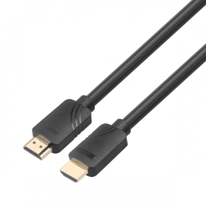Kabel HDMI v 2.1 premium 3m 8K černý Určeno pro hráče her