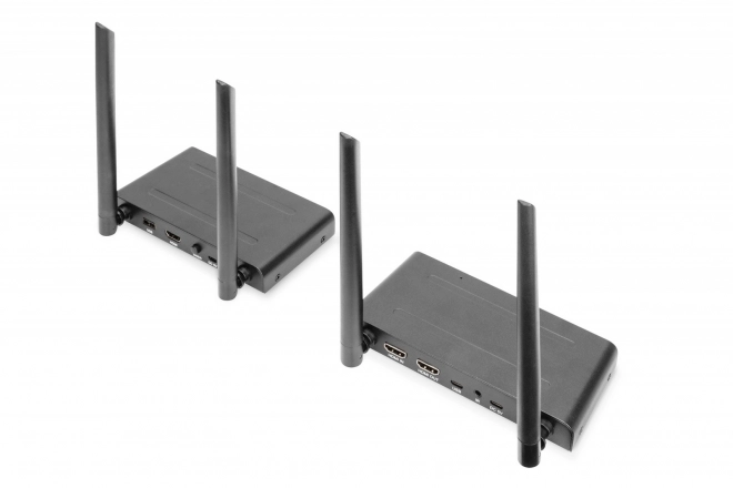 HDMI+USB bezdrátový KVM extender/rozšiřovač 200m 1080p FHD 60Hz (sada)