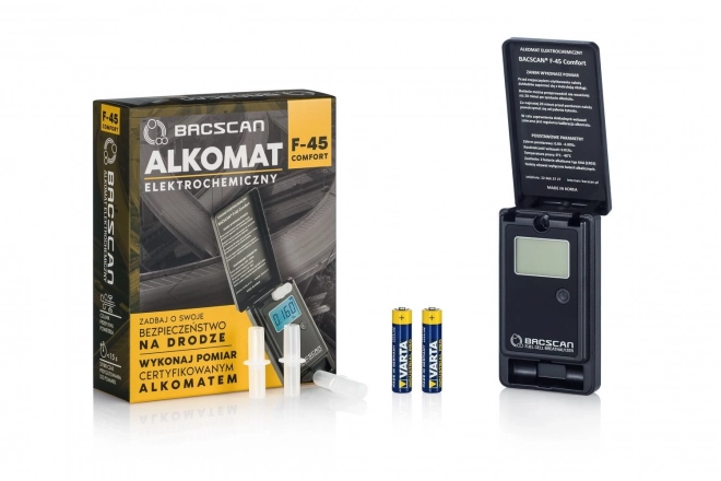 Elektrochemický dechový analyzátor BACscan F-45 COMFORT