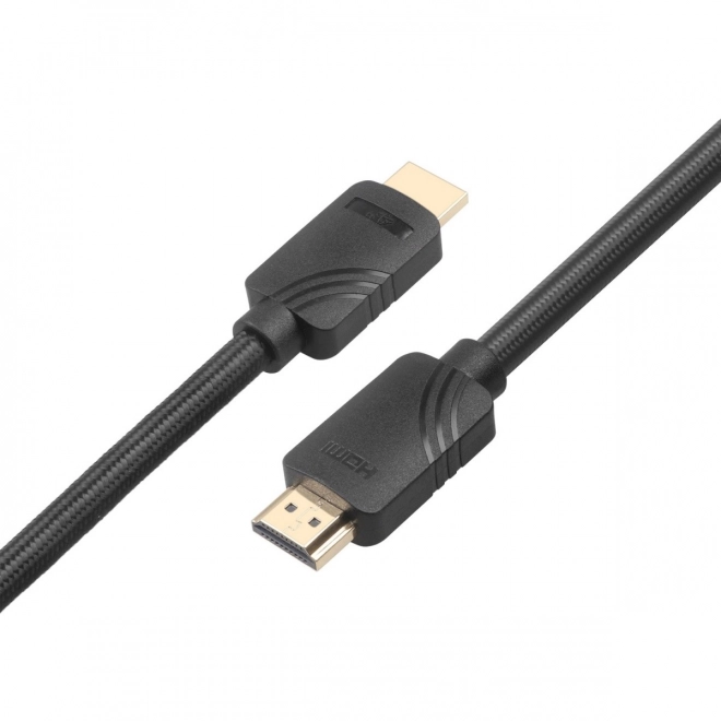 Kabel HDMI v 2.1 premium 3m 8K černý Určeno pro hráče her