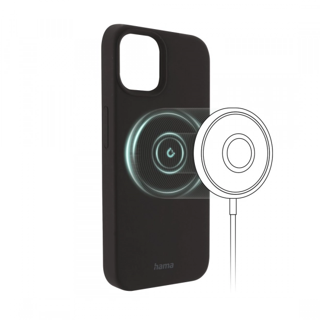 Magnetický kryt na mobil pro iPhone 14 černý
