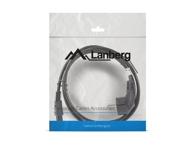 Napájecí kabel pro notebook Lanberg 1,8m - Schuko na IEC C5
