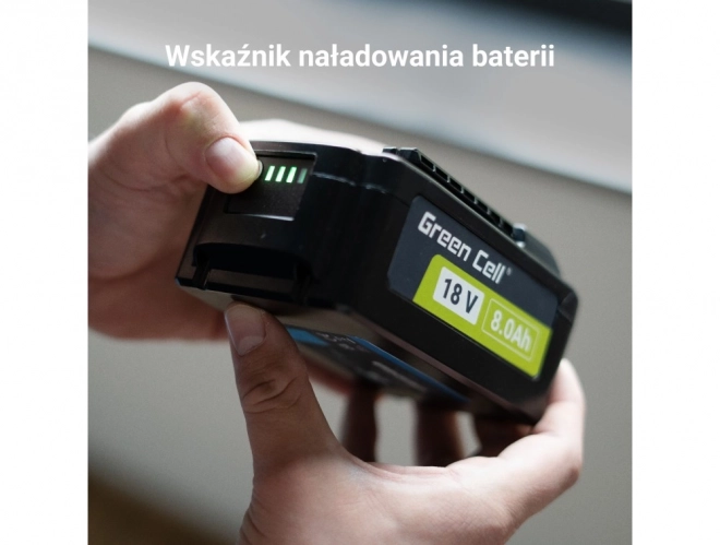 Baterie pro elektrické nářadí Green Cell PTBO18V4, Bosch 18V 4Ah GBA1600Z00038