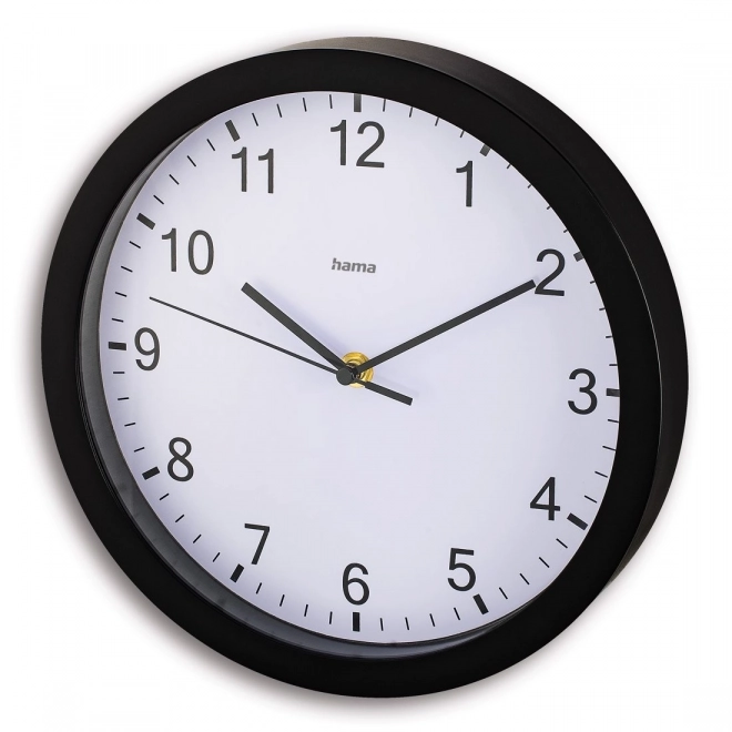 Nástěnné hodiny Elba 25 cm černé