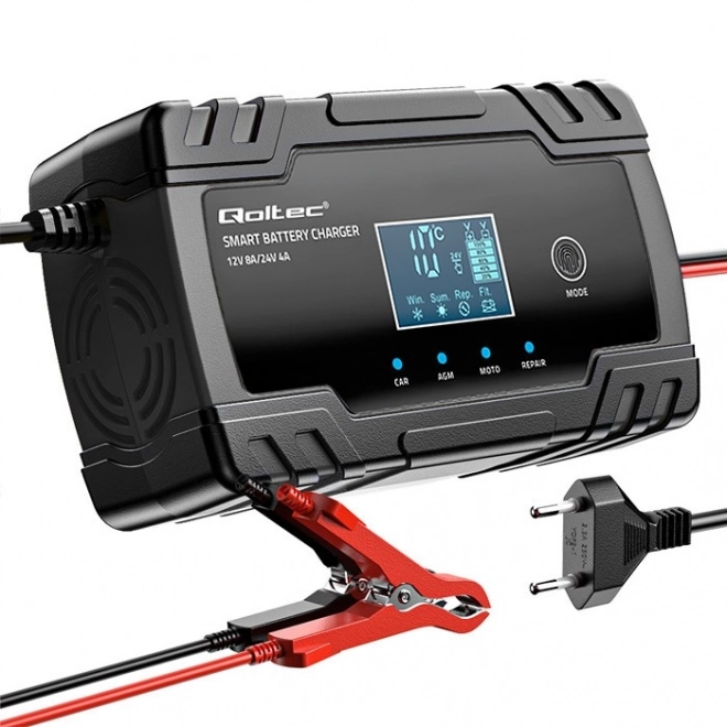 Inteligentní nabíječka autobaterií 12V/24V s funkcí opravy