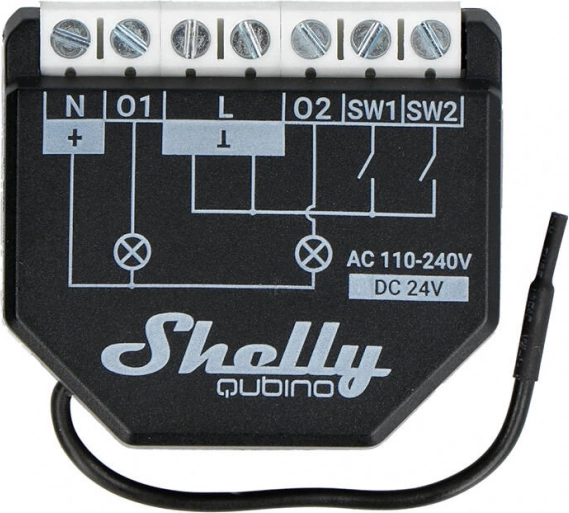 Shelly Qubino Regulátor Wave 2PM