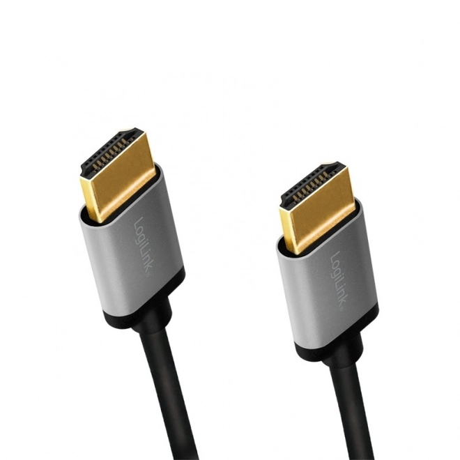Kabel HDMI 4K/60Hz, hliníkový 3 m, černý