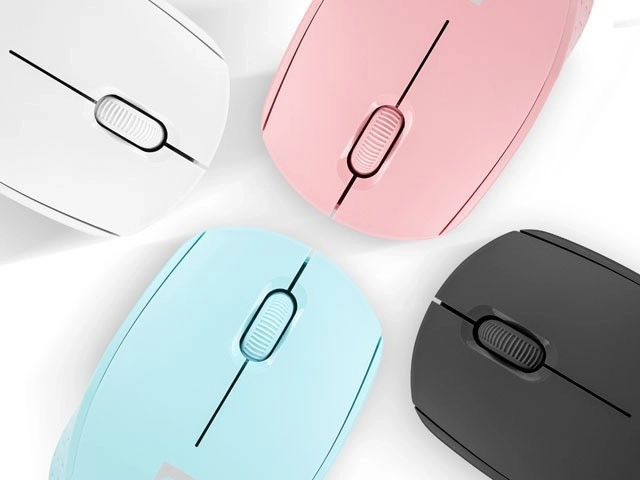 Bezdrátová myš Stork 1600 DPI Pink