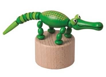 Detoa mačkací figurka krokodýl