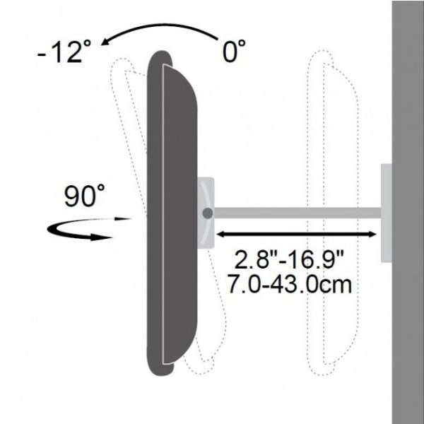 Nástěnný držák pro LCD/LED televizory
