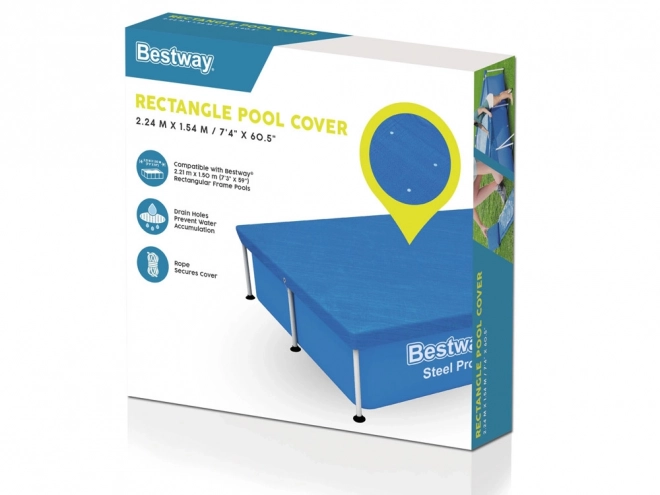 Ochranná plachta na bazén Bestway 224 x 154 cm