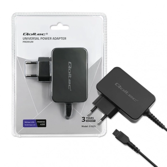 Univerzální napájecí adaptér 45W s 8 konektory