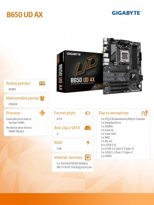 Přehledná základní deska pro AMD Ryzen s Wi-Fi 6