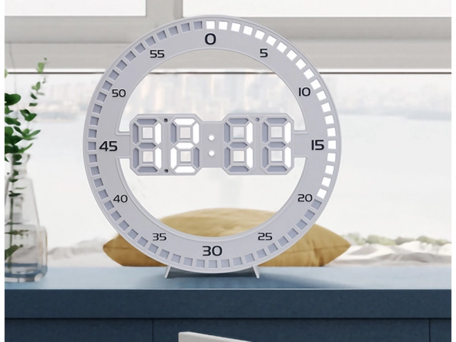 LED digitální budík s teploměrem a alarmem