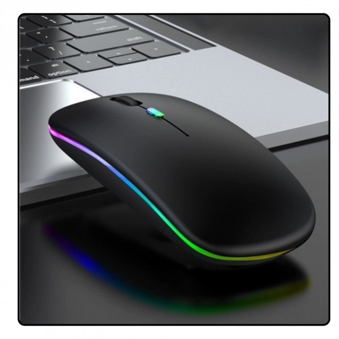 Bezdrátová ergonomická myš černá