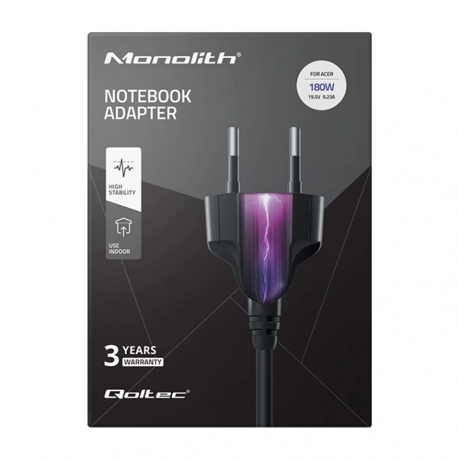 Napájecí zdroj Acer 180W 19,5V 9,23A 5,5x1,7 + napájecí kabel