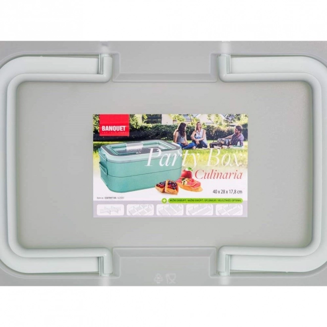 Party box CULINARIA 40 x 28 x 17,8 cm,