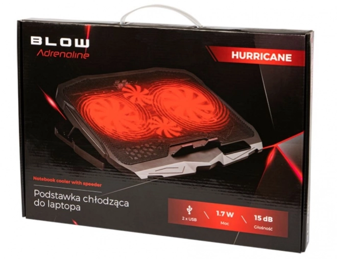 Chladicí stojan na notebook 4 FAN HURRICANE