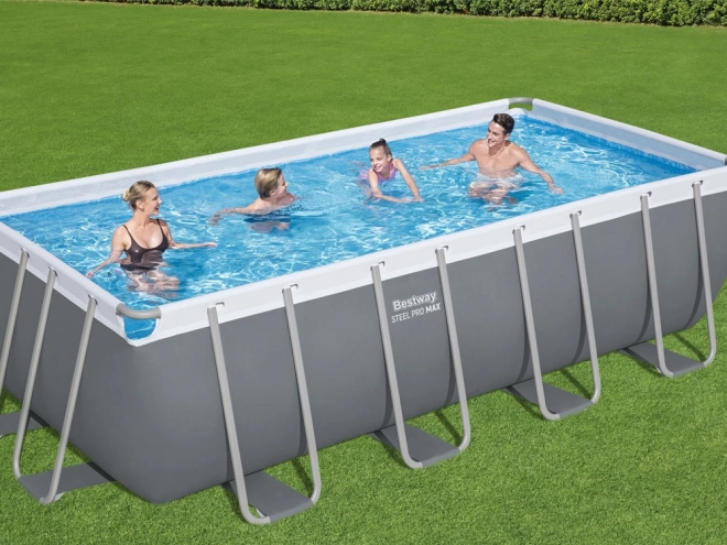 Bazén Bestway Power Steel 488x244x122 cm