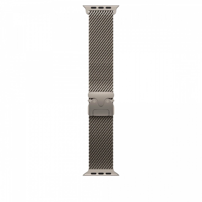 Milánský náramek z titanu v přírodní barvě pro 49 mm obálku - velikost S