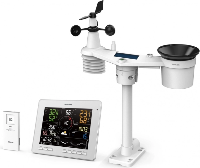Profesionální Wi‑Fi meteostanice SMART se senzorem 7v1 a TH