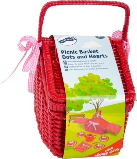 Pevný a přenosný piknikový koš