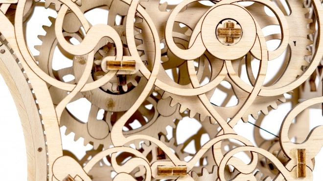 Mechanický obraz - dřevěné 3D puzzle