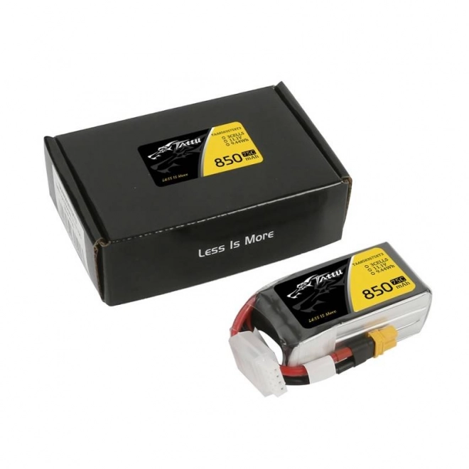Tattu 850mAh 11,1V 75C 3S1P konektor baterie XT30