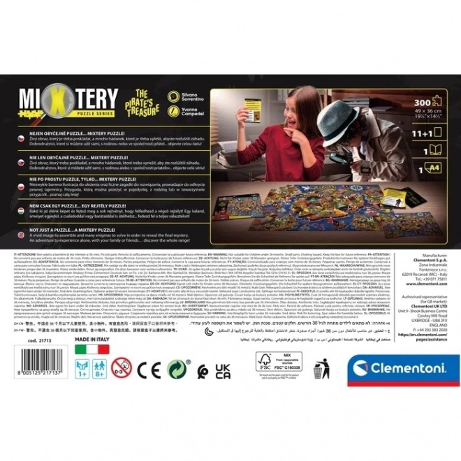 Puzzle 300 prvků Mixtery Poklad pirátů
