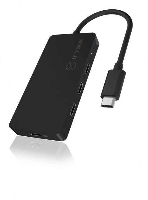 IB-HUB1429-CPD 4x TYPE-C HUB USB, 3x TYPE-C, 1x TYPE-C PD do 100 Wattů