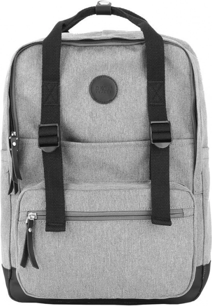 šedý batoh na notebook himawari 15" voděodolný, 16 l