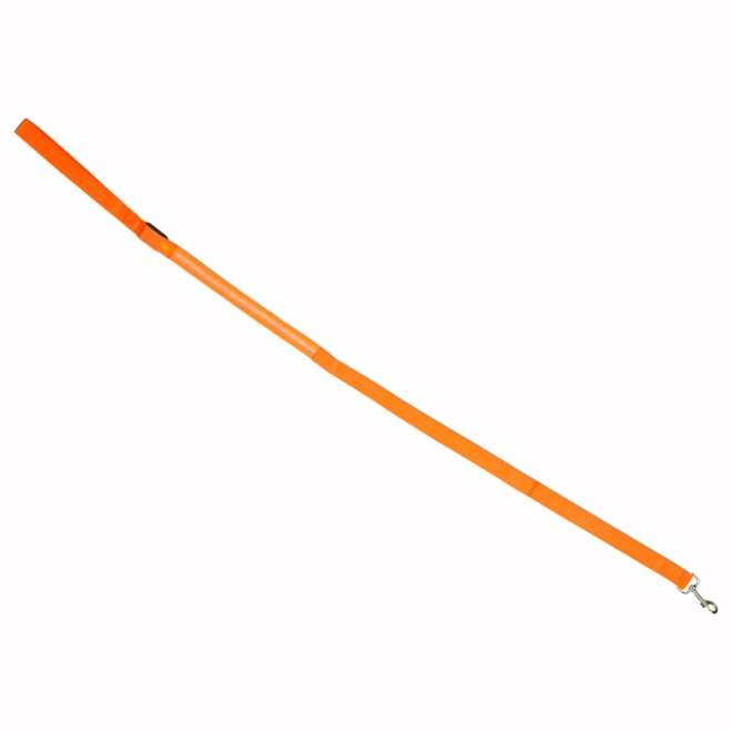 Oranžové LED svítící vodítko pro psy