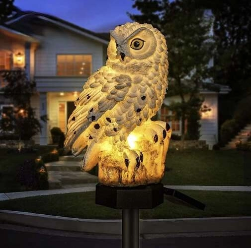 Solární lampa Sova Gardlov