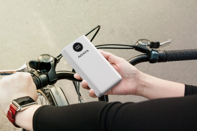 Powerbanka P20000QCD 20000mAh bílá QC/PD