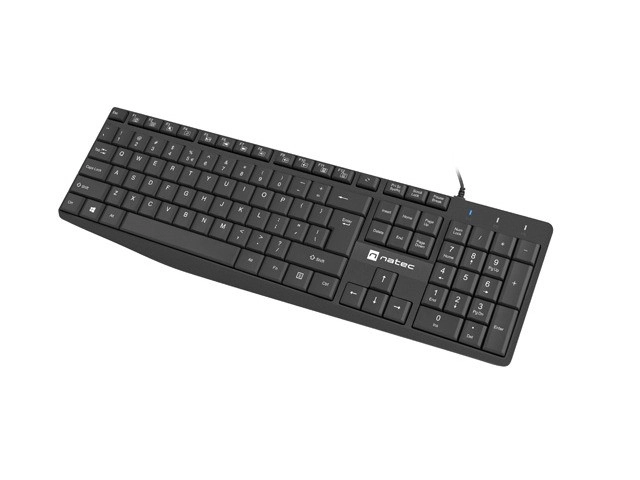 Klávesnice Nautilus US slim 1,8 m černá
