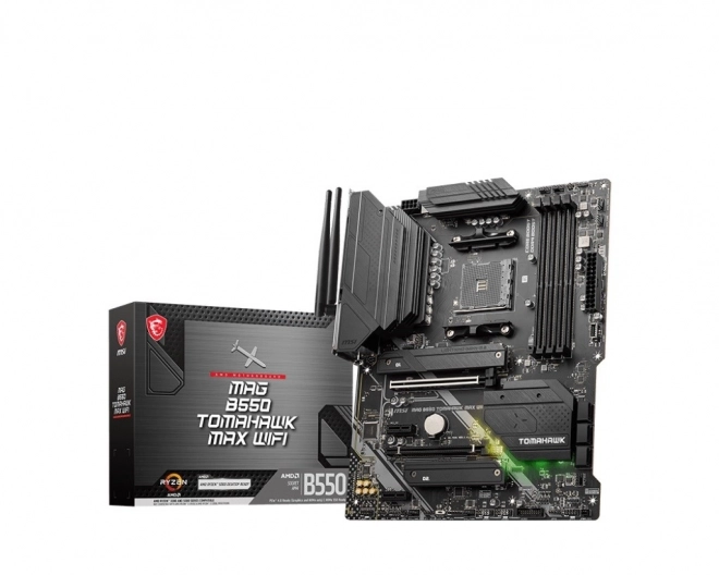 MAG B550 TOMAHAWK MAX WIFI AM4 4DDR4 HDMI/DP 2M.2 ATX základní deska