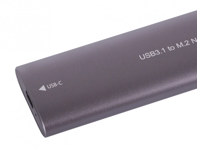 Externí box pro m.2 sata (ngff) ssd, usb 3.1 type-c, 2230–2280
