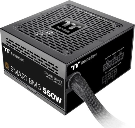 Thermaltake Smart BX3 550W 80 PLUS Bronze ATX 3.1, PCIe 5.0