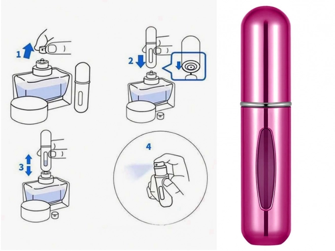 Cestovní rozprašovač na parfém 5ml