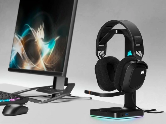 Herní sluchátka Corsair HS80 RGB USB