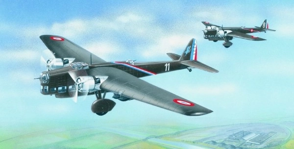 Model Amiot 143 v měřítku 1:72