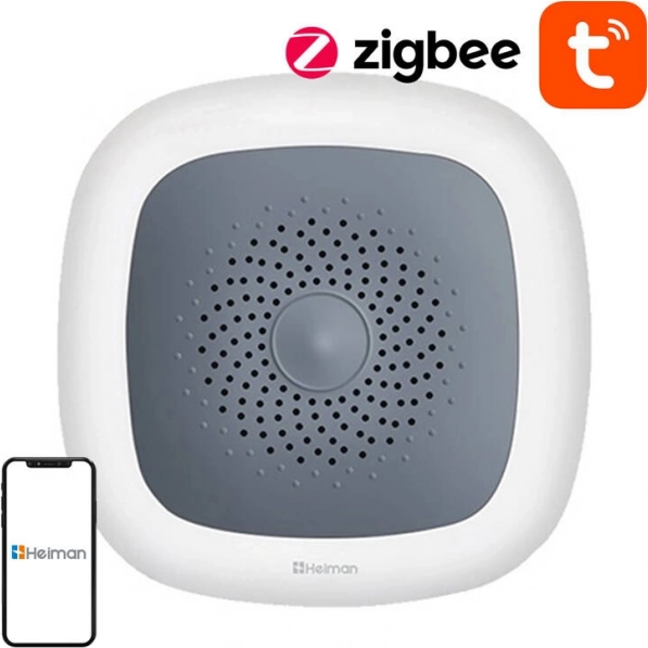 Chytrý senzor teploty a vlhkosti Zigbee HEIMAN HS1HT Tuya